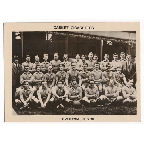 328 - Pattreiouex 1922 Football Teams - Everton F209, single card in excellent condition.