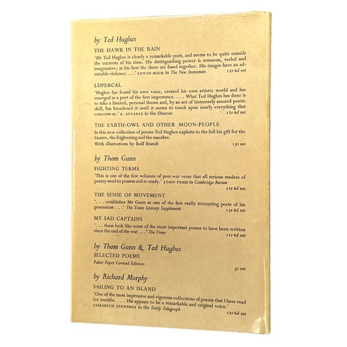 169 - LARKIN, PHILIP. ‘The Whitsun Weddings’ poems by Philip Larkin, First Edition. Faber and Faber, Londo... 