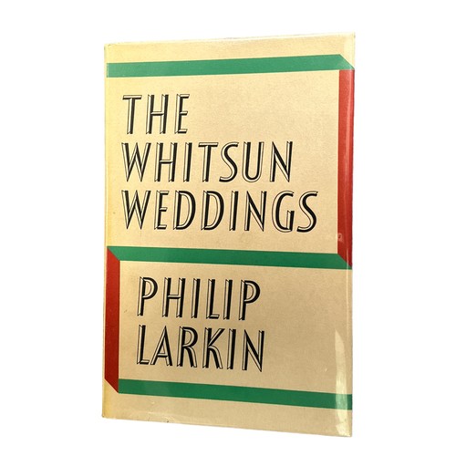 169 - LARKIN, PHILIP. ‘The Whitsun Weddings’ poems by Philip Larkin, First Edition. Faber and Faber, Londo... 