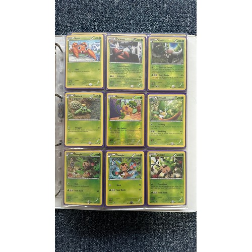 394 - Folder containing near complete XY Breakthrough & XY Break Point sets of Pokemon cards. Cards includ... 