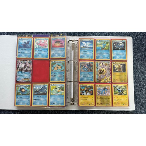 394 - Folder containing near complete XY Breakthrough & XY Break Point sets of Pokemon cards. Cards includ... 