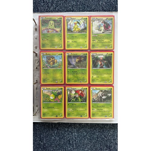 394 - Folder containing near complete XY Breakthrough & XY Break Point sets of Pokemon cards. Cards includ... 