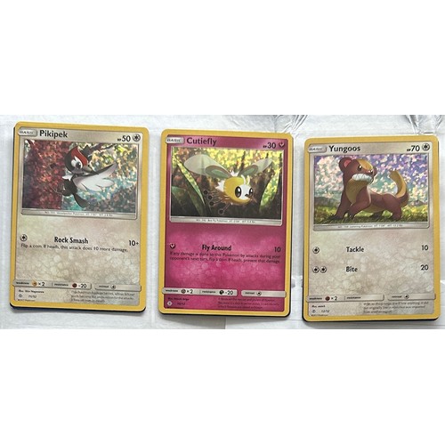 395 - Sun & Moon series Pokemon cards. 12 sets including 2x complete sets, Detective Pikachu & McDonalds p... 