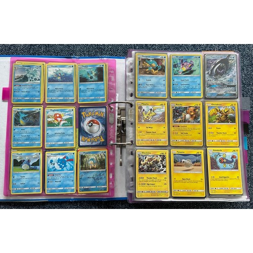 395 - Sun & Moon series Pokemon cards. 12 sets including 2x complete sets, Detective Pikachu & McDonalds p... 