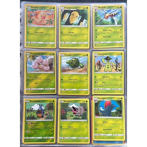 395 - Sun & Moon series Pokemon cards. 12 sets including 2x complete sets, Detective Pikachu & McDonalds p... 