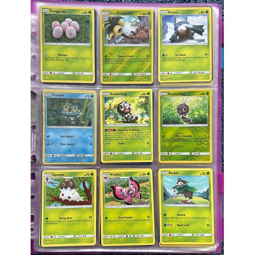 395 - Sun & Moon series Pokemon cards. 12 sets including 2x complete sets, Detective Pikachu & McDonalds p... 