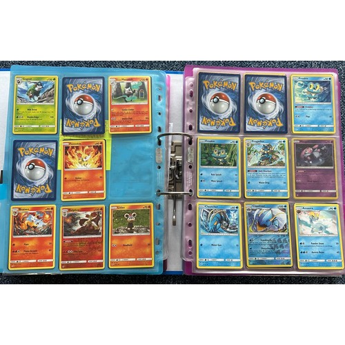 395 - Sun & Moon series Pokemon cards. 12 sets including 2x complete sets, Detective Pikachu & McDonalds p... 