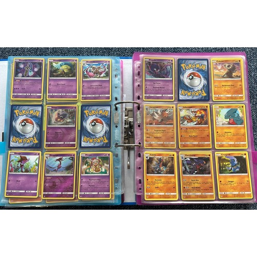 395 - Sun & Moon series Pokemon cards. 12 sets including 2x complete sets, Detective Pikachu & McDonalds p... 