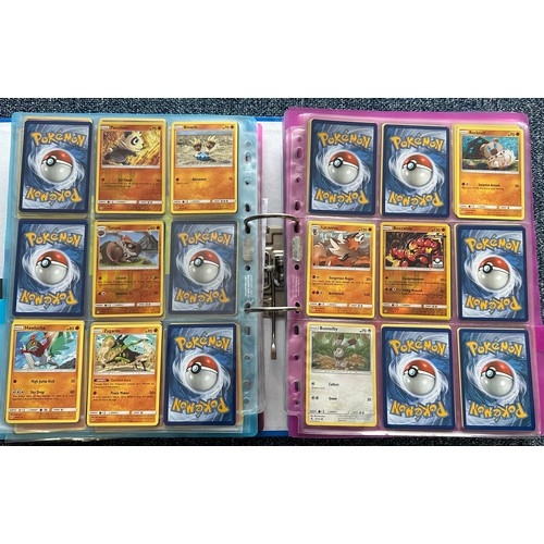 395 - Sun & Moon series Pokemon cards. 12 sets including 2x complete sets, Detective Pikachu & McDonalds p... 