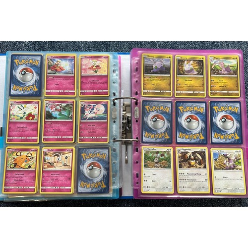 395 - Sun & Moon series Pokemon cards. 12 sets including 2x complete sets, Detective Pikachu & McDonalds p... 