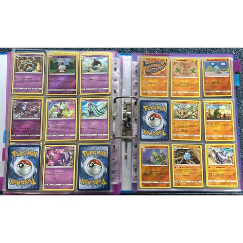 395 - Sun & Moon series Pokemon cards. 12 sets including 2x complete sets, Detective Pikachu & McDonalds p... 