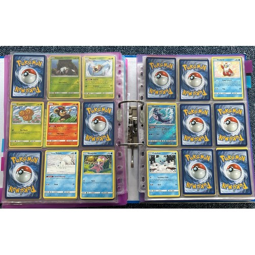 395 - Sun & Moon series Pokemon cards. 12 sets including 2x complete sets, Detective Pikachu & McDonalds p... 