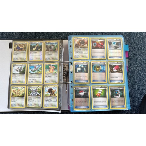 397 - Folder containing Pokemon cards from Black & White series. 2x complete sets are Black & White series... 