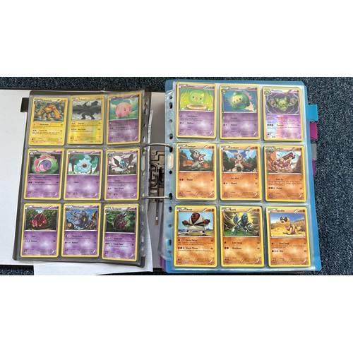 397 - Folder containing Pokemon cards from Black & White series. 2x complete sets are Black & White series... 