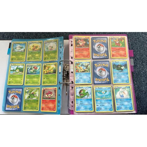 397 - Folder containing Pokemon cards from Black & White series. 2x complete sets are Black & White series... 