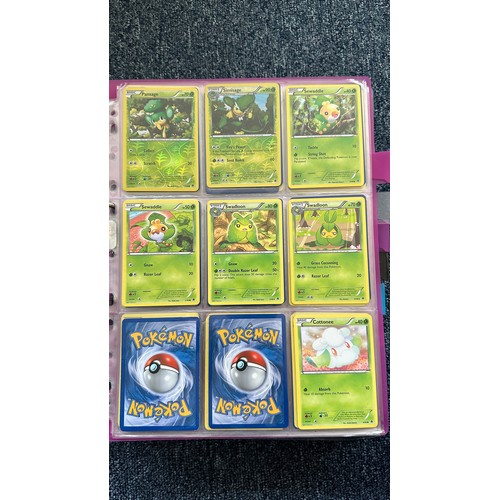 397 - Folder containing Pokemon cards from Black & White series. 2x complete sets are Black & White series... 