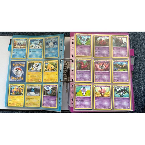 397 - Folder containing Pokemon cards from Black & White series. 2x complete sets are Black & White series... 