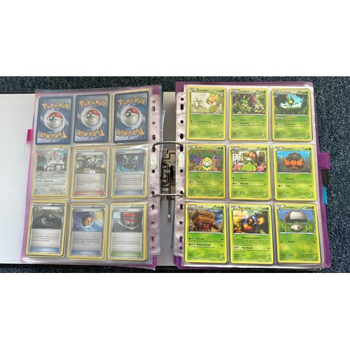 397 - Folder containing Pokemon cards from Black & White series. 2x complete sets are Black & White series... 