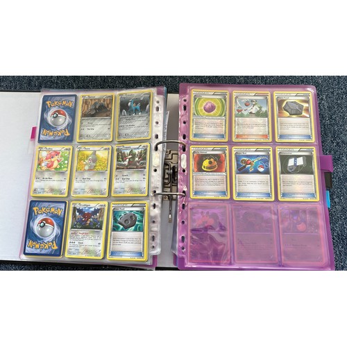 397 - Folder containing Pokemon cards from Black & White series. 2x complete sets are Black & White series... 