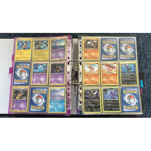 397 - Folder containing Pokemon cards from Black & White series. 2x complete sets are Black & White series... 