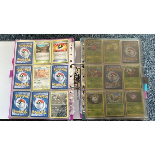 397 - Folder containing Pokemon cards from Black & White series. 2x complete sets are Black & White series... 