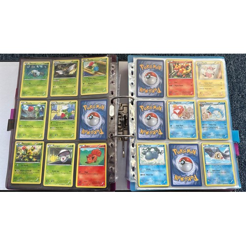 397 - Folder containing Pokemon cards from Black & White series. 2x complete sets are Black & White series... 