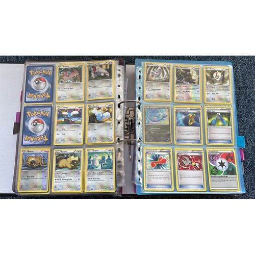 397 - Folder containing Pokemon cards from Black & White series. 2x complete sets are Black & White series... 