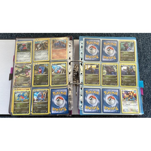 397 - Folder containing Pokemon cards from Black & White series. 2x complete sets are Black & White series... 