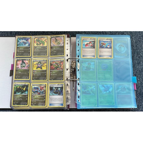 397 - Folder containing Pokemon cards from Black & White series. 2x complete sets are Black & White series... 