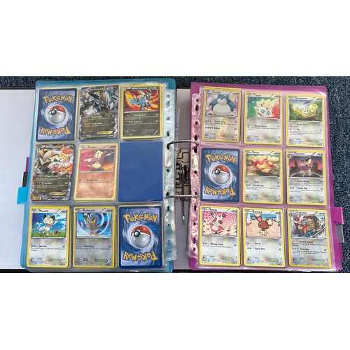 397 - Folder containing Pokemon cards from Black & White series. 2x complete sets are Black & White series... 