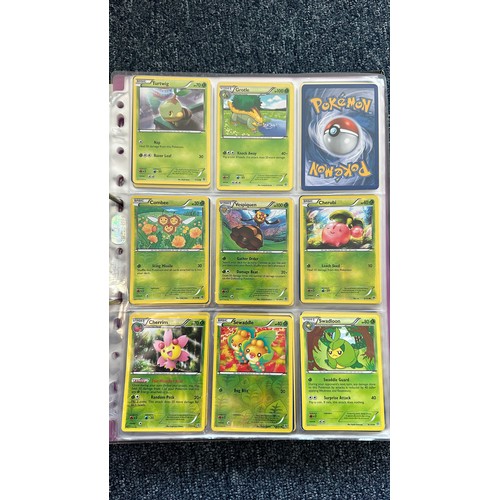 397 - Folder containing Pokemon cards from Black & White series. 2x complete sets are Black & White series... 