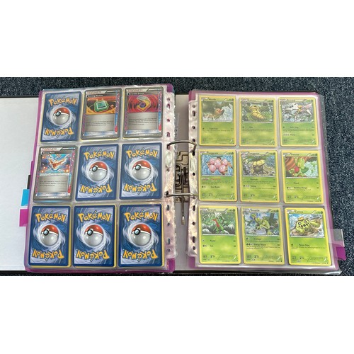 397 - Folder containing Pokemon cards from Black & White series. 2x complete sets are Black & White series... 