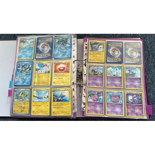 397 - Folder containing Pokemon cards from Black & White series. 2x complete sets are Black & White series... 