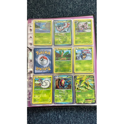 397 - Folder containing Pokemon cards from Black & White series. 2x complete sets are Black & White series... 