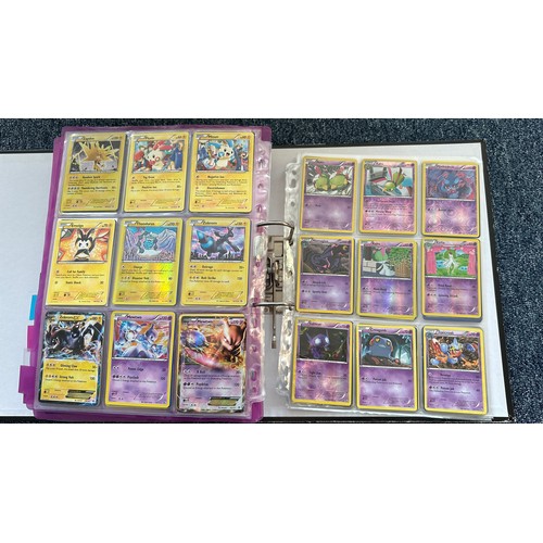 397 - Folder containing Pokemon cards from Black & White series. 2x complete sets are Black & White series... 