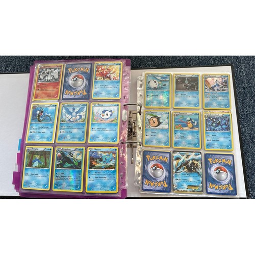 397 - Folder containing Pokemon cards from Black & White series. 2x complete sets are Black & White series... 