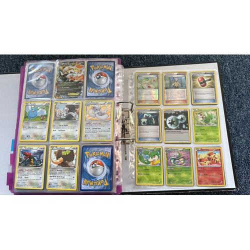 397 - Folder containing Pokemon cards from Black & White series. 2x complete sets are Black & White series... 