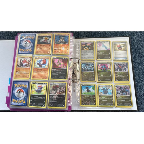 397 - Folder containing Pokemon cards from Black & White series. 2x complete sets are Black & White series... 