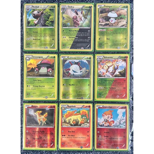 401 - 2x loose sets of Pokemon cards. 1x XY series - Steam Siege, only needs card 108 to be a complete set... 