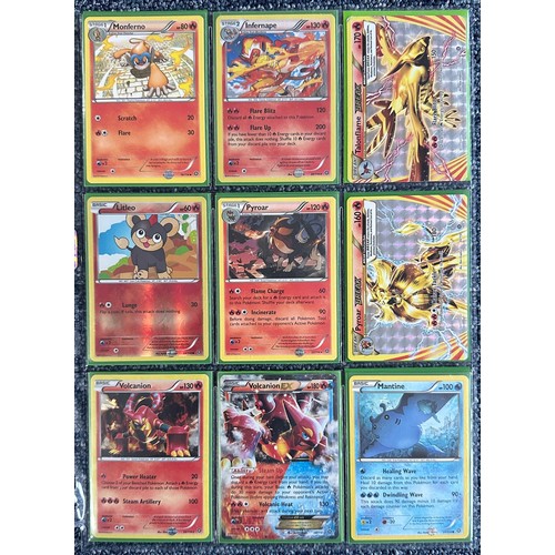 401 - 2x loose sets of Pokemon cards. 1x XY series - Steam Siege, only needs card 108 to be a complete set... 