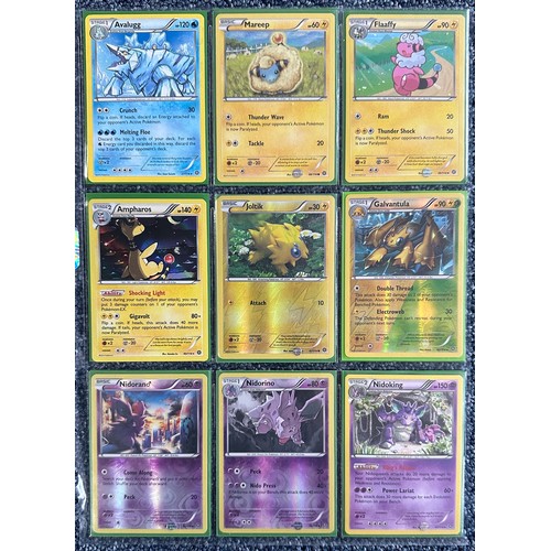 401 - 2x loose sets of Pokemon cards. 1x XY series - Steam Siege, only needs card 108 to be a complete set... 