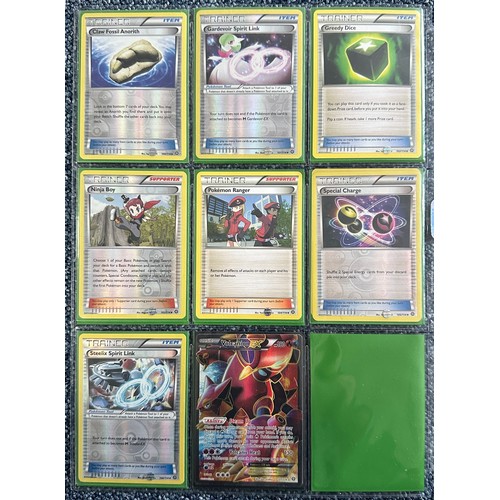 401 - 2x loose sets of Pokemon cards. 1x XY series - Steam Siege, only needs card 108 to be a complete set... 