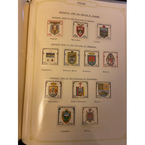 91 - Thematics M and U collection in two SG albums, with many complete sets incl Heraldry, Flora and Faun... 