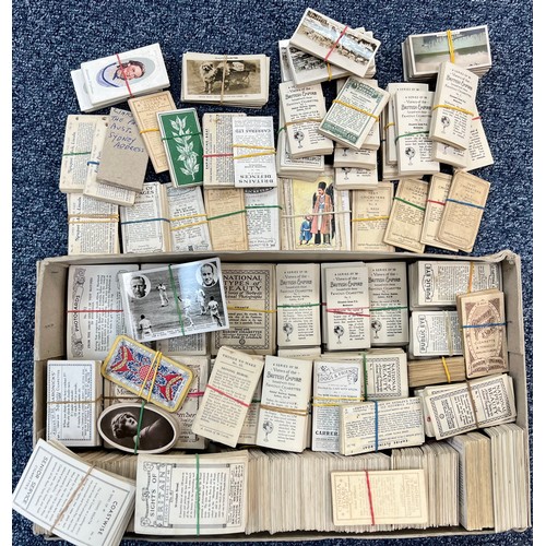 304 - Collection of cigarette cards, a good range of part sets and duplicated cards with some better noted... 