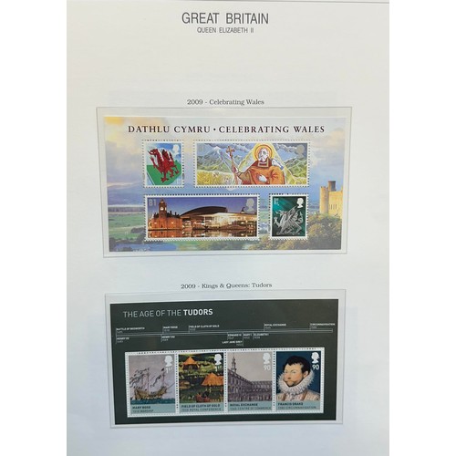 115 - 1989-2011 Great Britain Decimal commemorative MS’s and strips in album. Face value £405. Postage cal... 