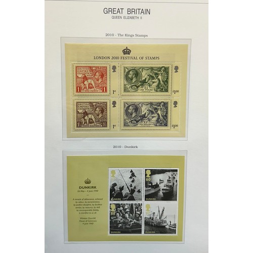 115 - 1989-2011 Great Britain Decimal commemorative MS’s and strips in album. Face value £405. Postage cal... 