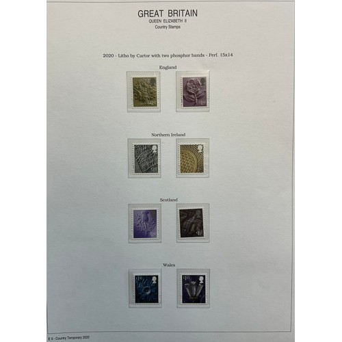 116 - 2017-2020 Great Britain UM collection of Commemorative sets, M/S’s, Post & Go, later defins in binde... 