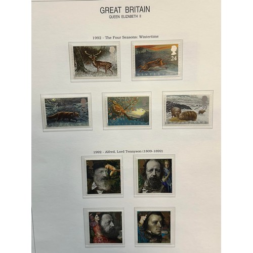 118 - 1974-2006 Great Britain UM Decimal collection of commemorative sets and M/S’s in two volumes. Face v... 