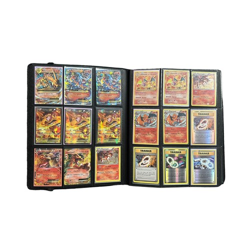 404 - An Ultra Pro folder containing Pokemon full art cards, EX, GX, Promo cards. A very well looked after... 