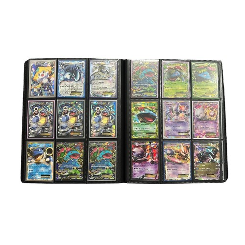 404 - An Ultra Pro folder containing Pokemon full art cards, EX, GX, Promo cards. A very well looked after... 